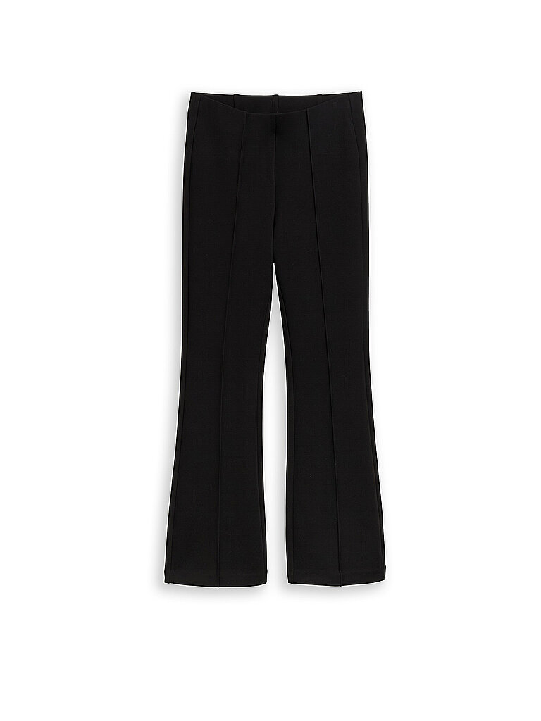 TOM TAILOR Leggings Flared Fit schwarz   38/L30 damen
